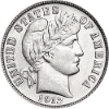 Barber Dime coin image